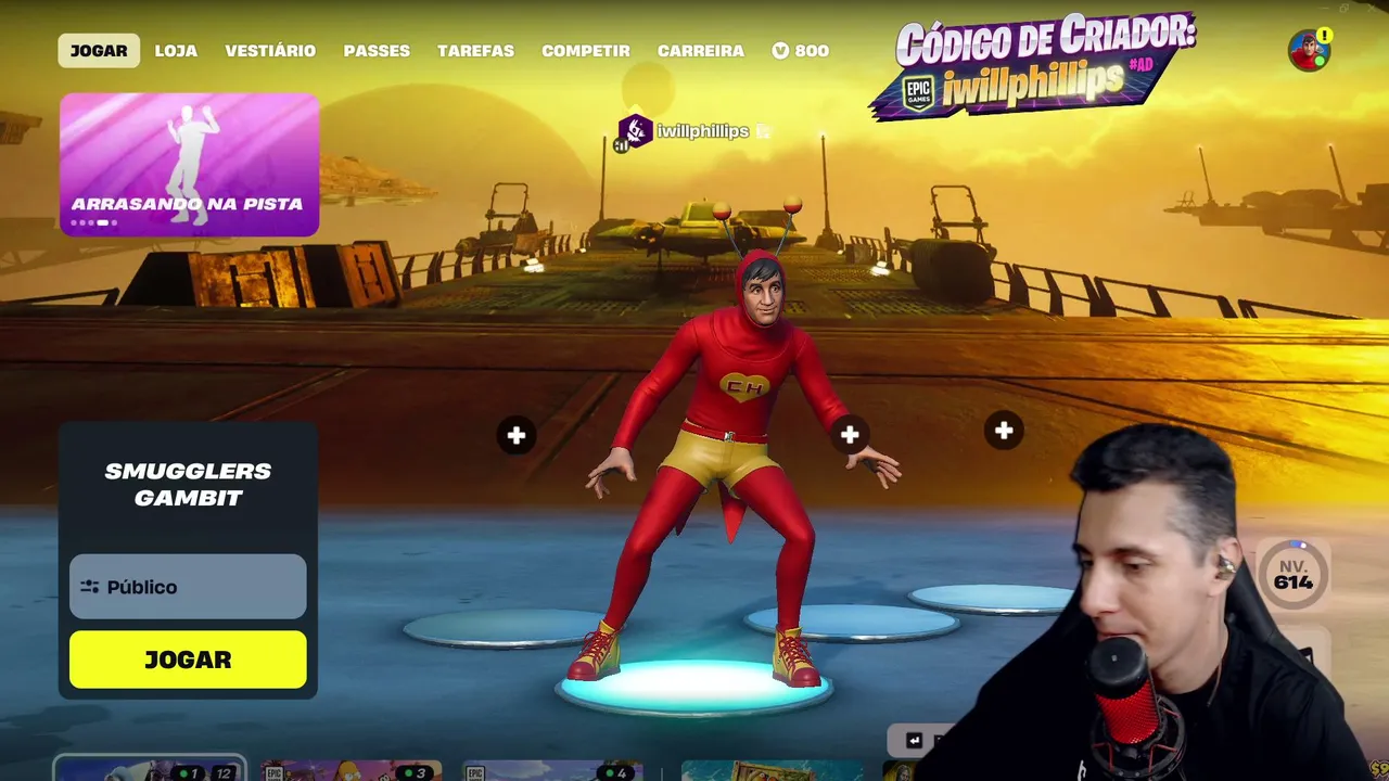 1% Skill 99% Fé