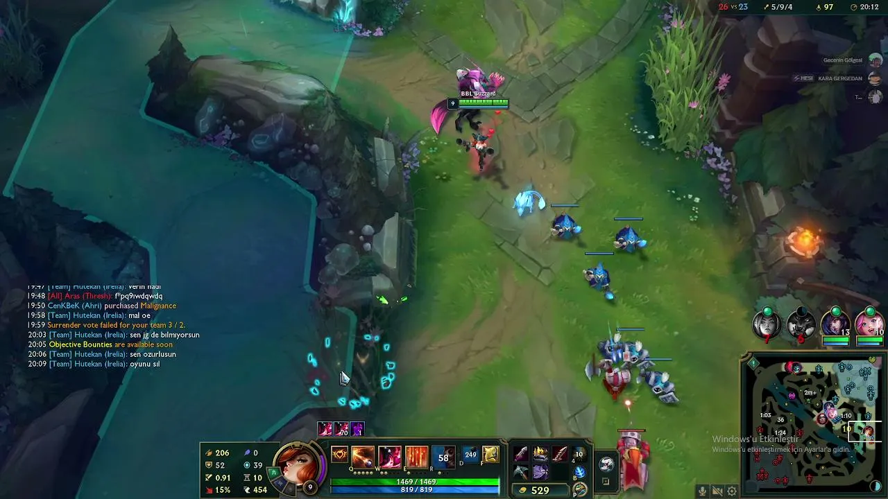 Chill bi lol soloq yayını w/YüceGandalf