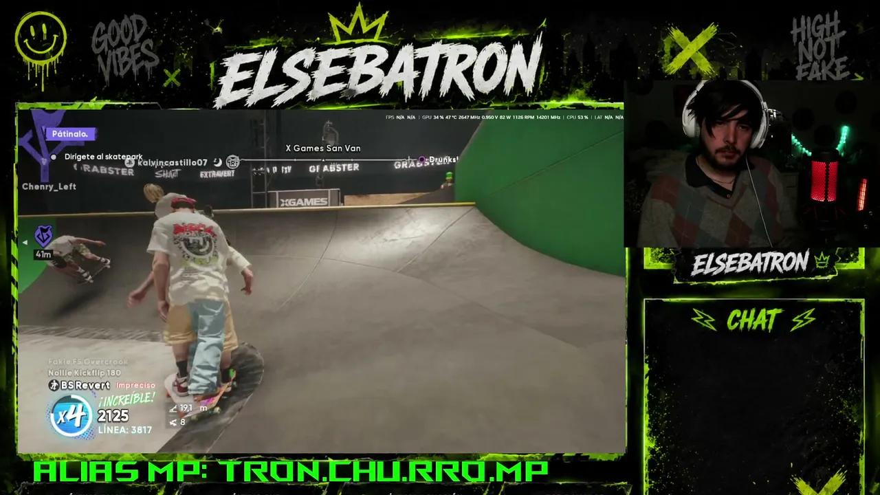 JUGANDO JUEGUITOS PAA LO QUE PINTEEEE skate.