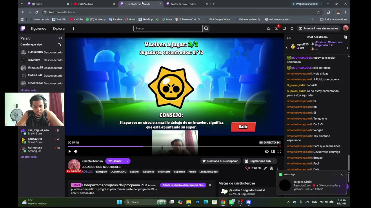 JUGANDO CON SEGUIDORES