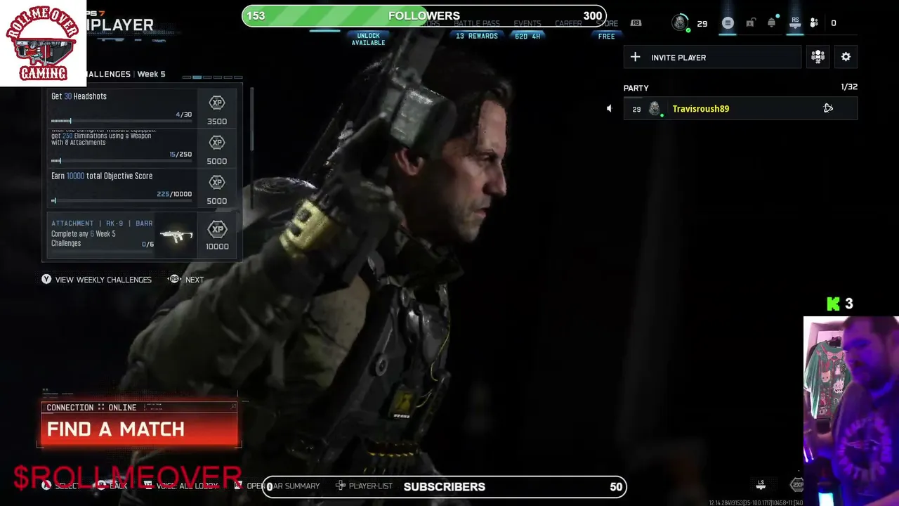 playing some cod