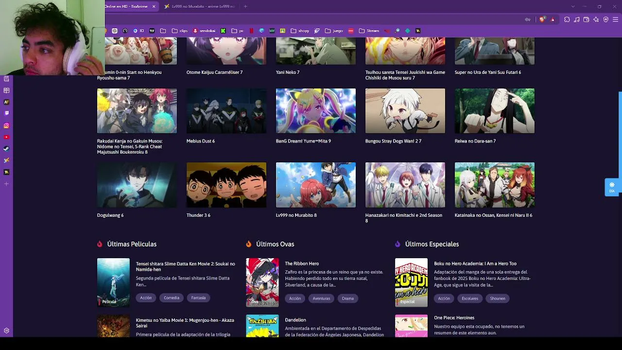 no pudimos jugar diosesmon entonces vamos a ver un rato anime