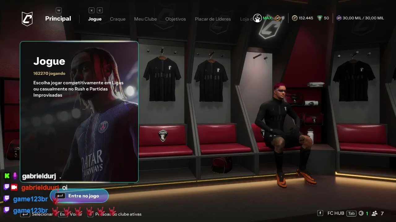 JOGANDO PRO CLUBS COM OS AMIGOS/ FC 26