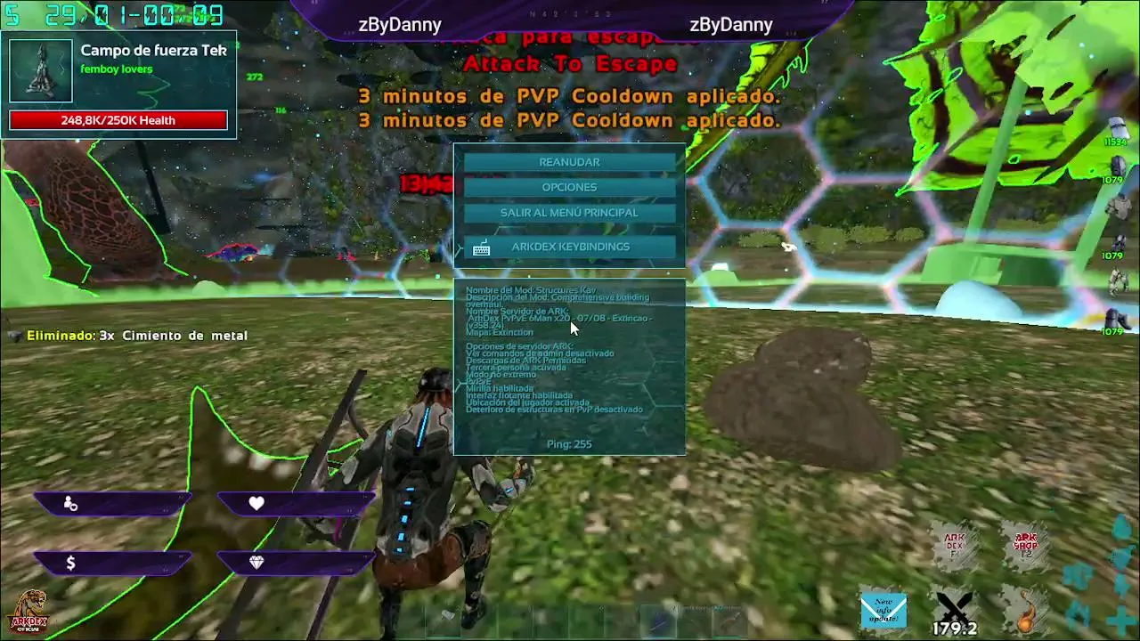 Raideando y defendiendo ARKDEX