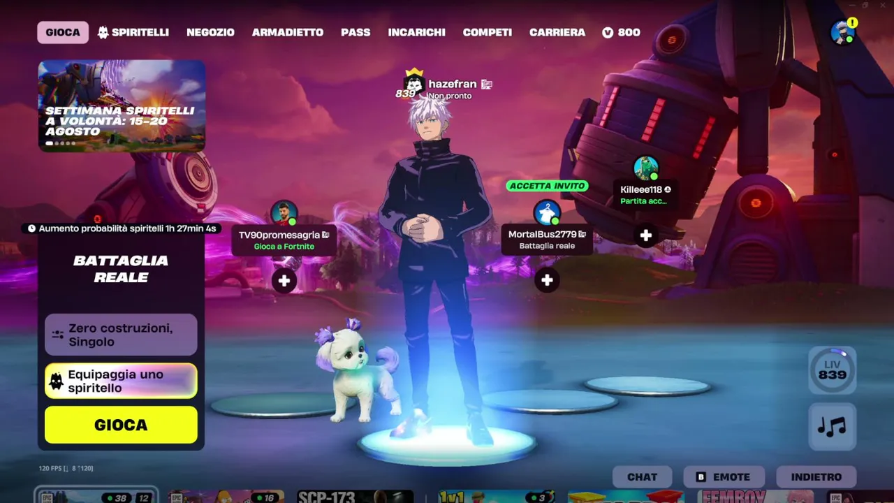 MINI EVENTO DI FORTNITE | codice HAZEFRAN nello shop💜