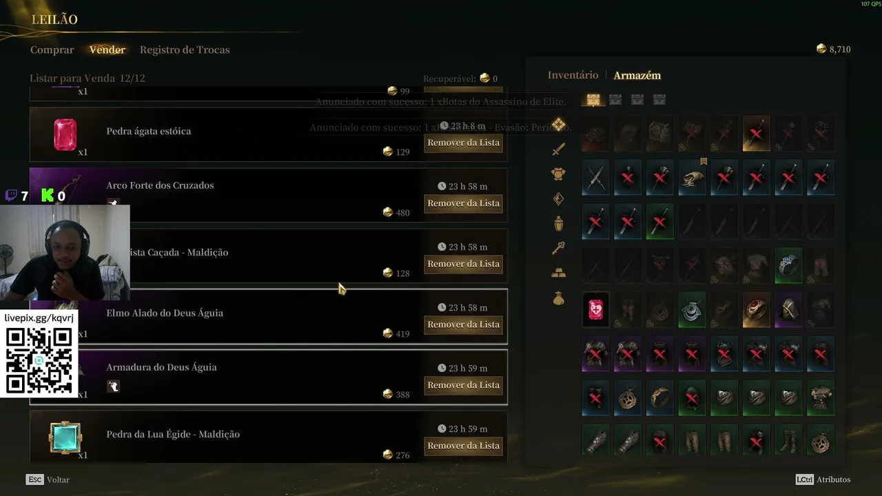 #1 ASSASINO RX A VELHA , DROP ON + GAME PLAY EXPLICATIVA.
