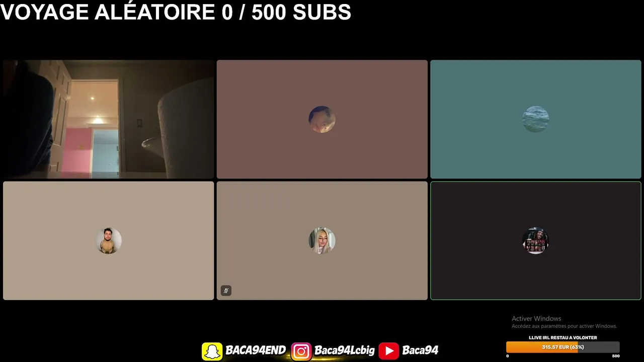OmeTv tout les snap sont pour vous ce soir