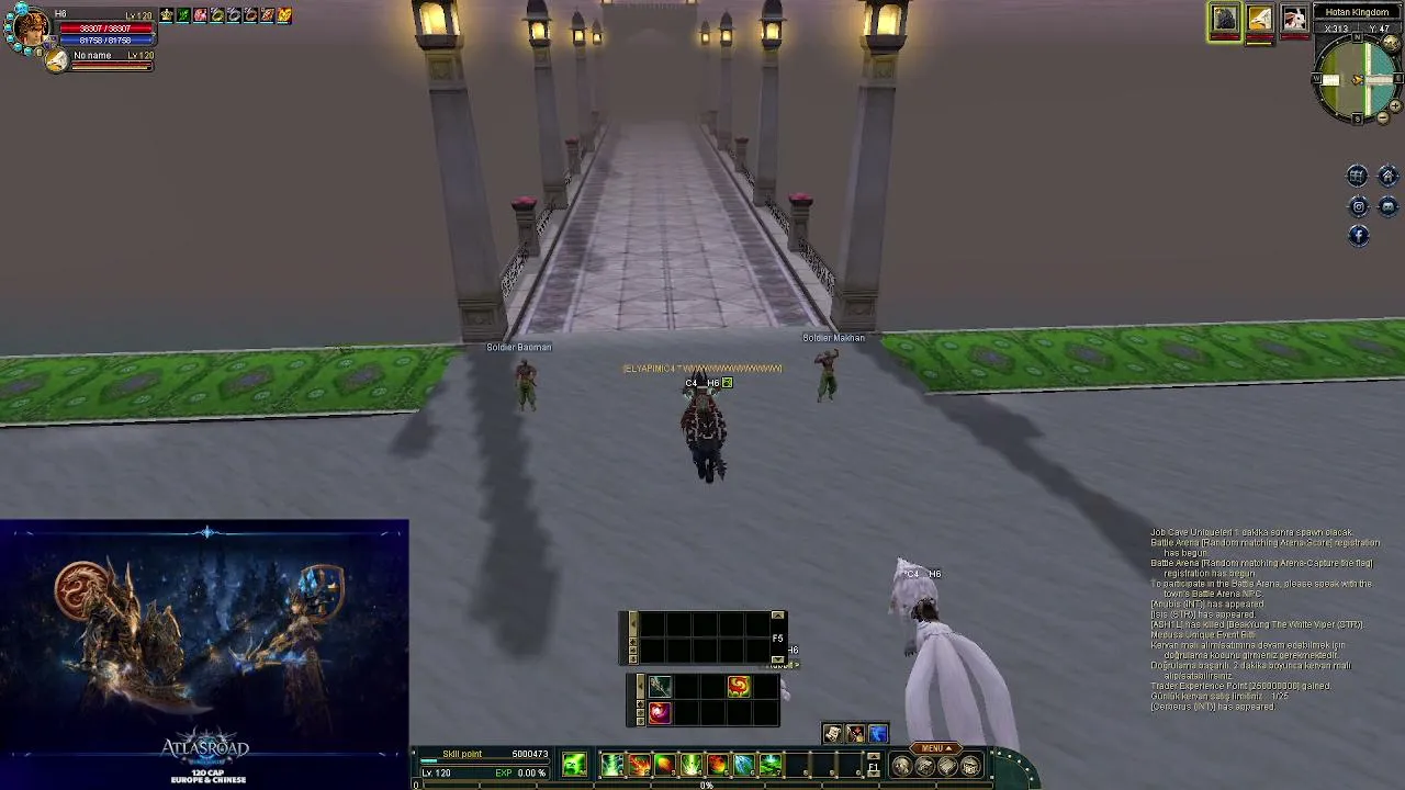 120 CAP ATLASROAD BAŞLIYORUZZ <3 
 <3 !server !discord