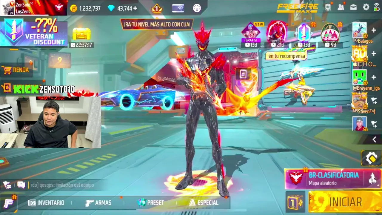 VETERANO en FREE FIRE | ZenSoto