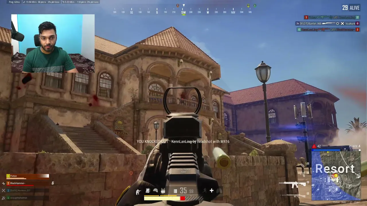Gaming session with F1xtion