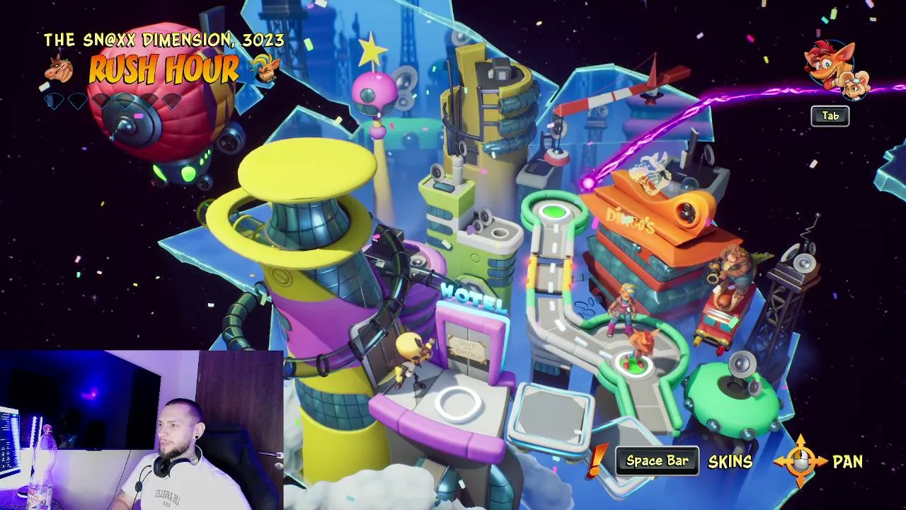 Majstrovstvá v Crash Bandicoot a chill