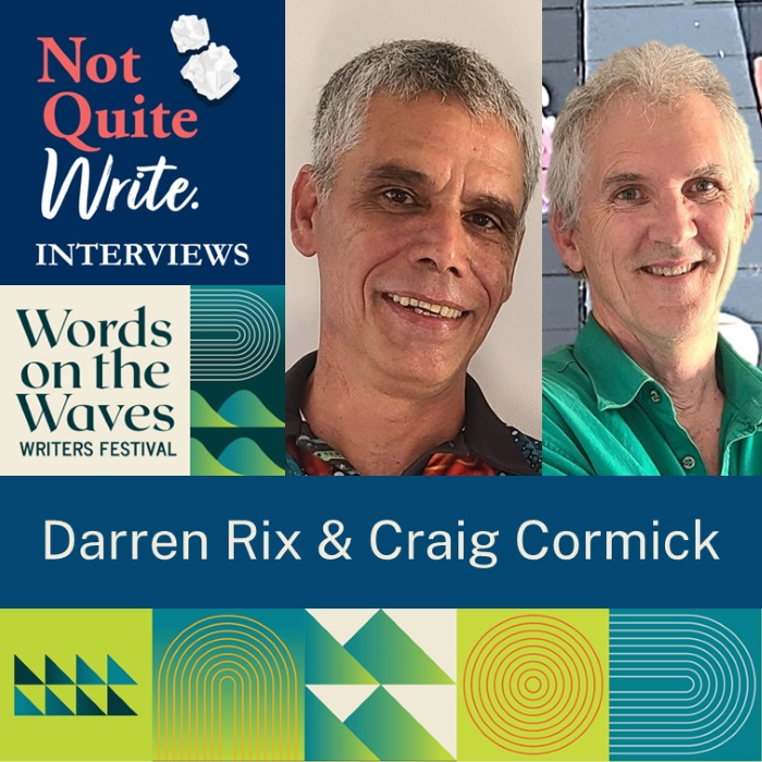 Interview with Darren Rix & Craig Cormick at Words on the Waves 2026